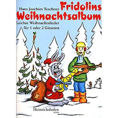 Fridolin / Fridolins Weihnachtsalbum: Leichte Weihnachtslieder für 1 oder 2 Gitarren oder Melodieinstrument und Gitarre (Fridolin: Eine Schule für junge Gitarristen) von sonstige Bücher & Noten